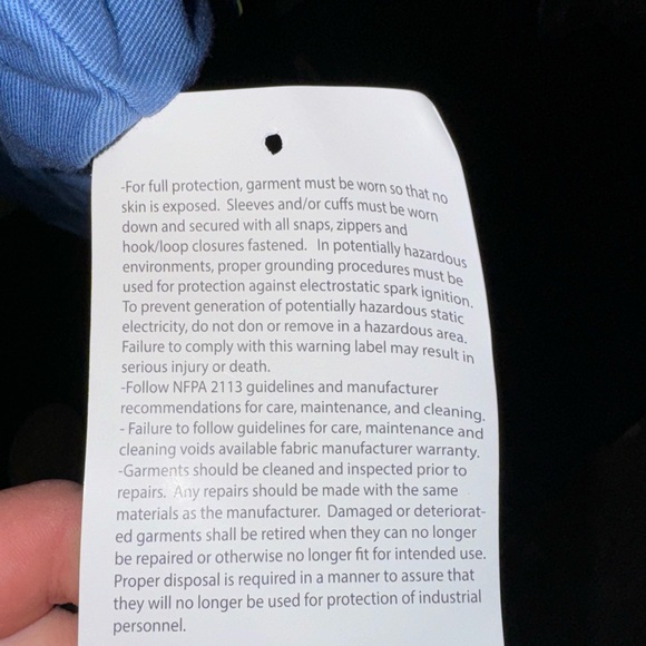 Steelguard Pro FR Light Blue Reflective Shirt - Picture 7 of 16